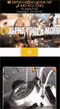 Mobile Screenshot of alphatoolandmold.com